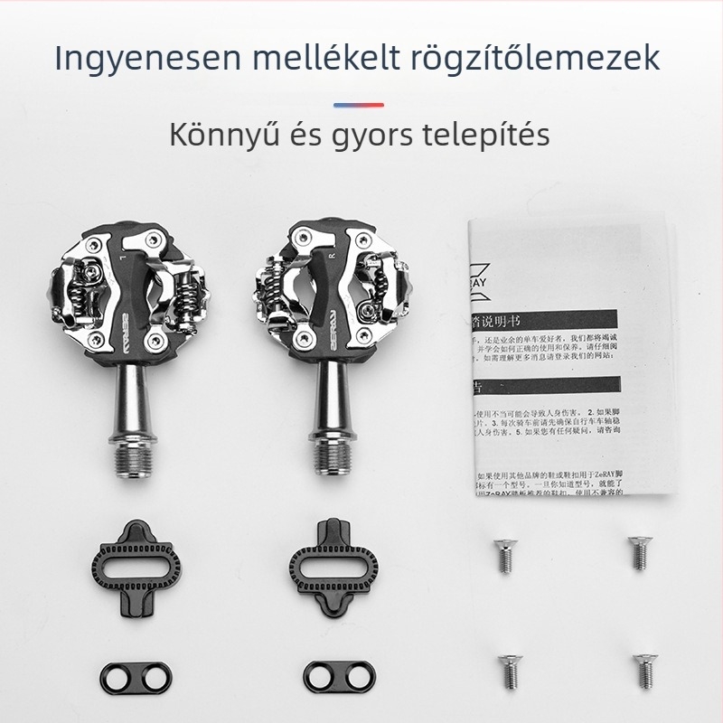 ZERAY MTB önzáró pedálok, ultrakönnyű alumínium ötvözet csapágyakkal, tömített pedálok