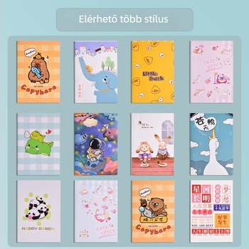 Üzleti stílusú vonalas jegyzetfüzet, kötés: vonalas, Dowling papír, 80 g/m², 1–50 oldal