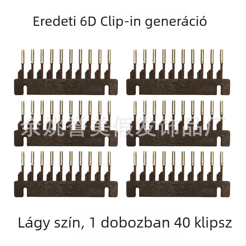 6D második generációs hajhosszabbító eszköz, problémamentes felhelyezés, modell YM