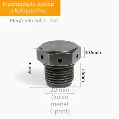 Ronghua Általános Modell Nitrogénnyomásmérő Készlet Hidraulikus Törőkhöz, Kompatibilis a 68/100/135 Kalapácsokkal, Modell General, Típus: Más, Mérési tartomány: 1, Pontosság: 1