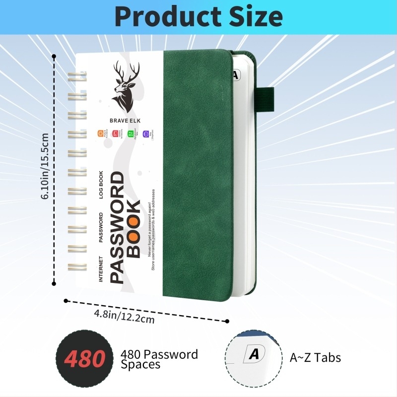 Amari jegyzetfüzet műbőr borítóval, oldható lapkötés, Dowling papír 80 g/m², 300–400 oldal.