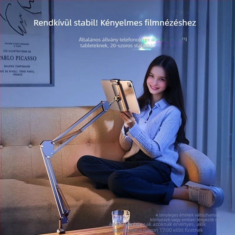 Ágyhoz tartó telefon-tartó – Ötvözet anyag, Univerzális stílus