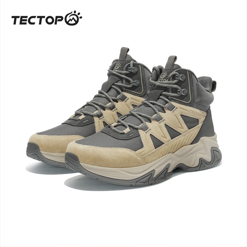 Exploring Férfi téli magas szárú túrabakancs, felső rész: tehén split velúr bőr + textilek + szintetikus bőr; Vibram gumitalp; belső mesh bélés