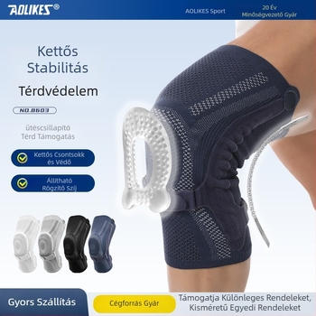 Aolikes térdvédők - Nylon térdvédő, 200 g, futáshoz, kerékpározáshoz, kosárlabdához és röplabdához
