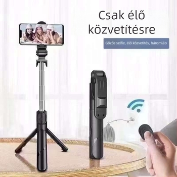 XT-02P Bluetooth selfie bot távirányítóval, alumínium ötvözetből készült