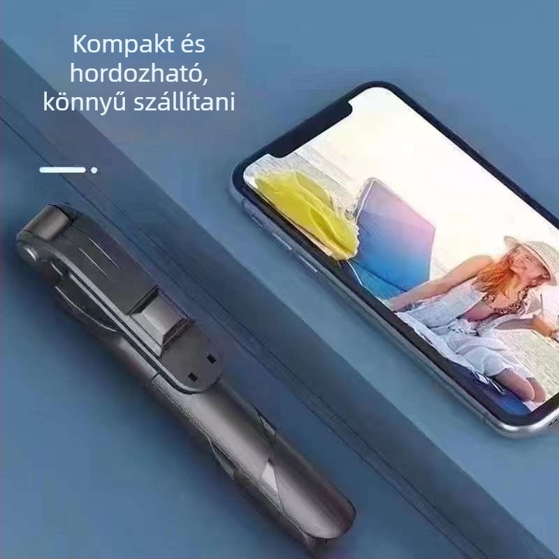 XT-02P Bluetooth selfie bot távirányítóval, alumínium ötvözetből készült