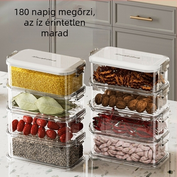 Zárható fűszertároló doboz a konyhába – csillagánizs, fahéj, szárított chili és Sichuan bors tárolására