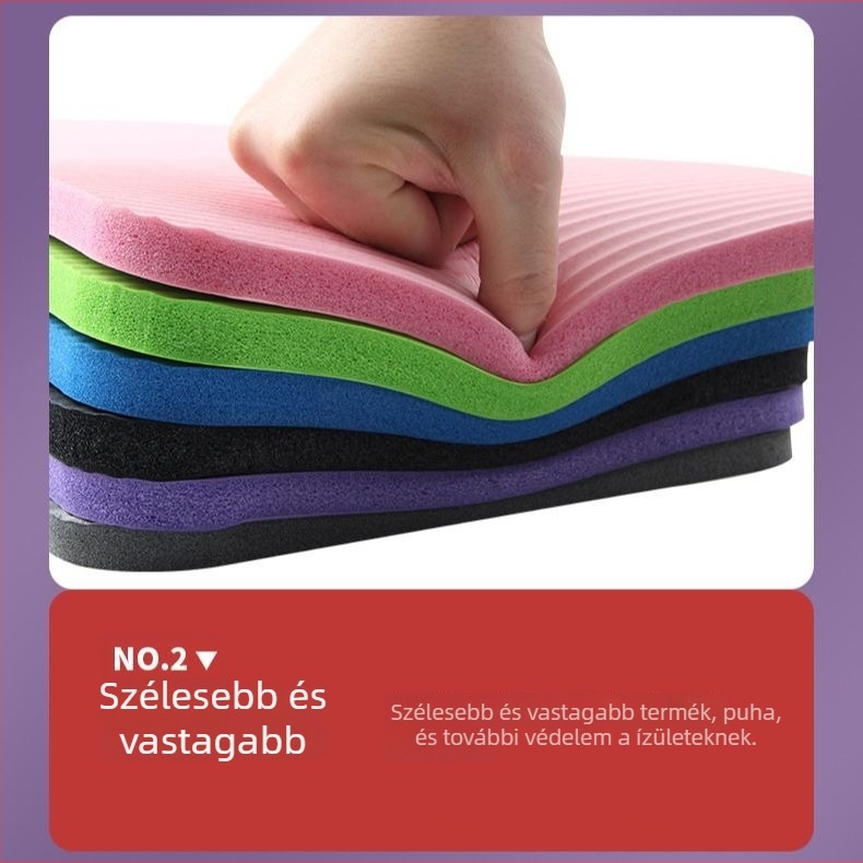 NBR térd- és jóga matrac – csíkos mintázat, 10 mm vastagság, 120 súly, testreszabható feldolgozás