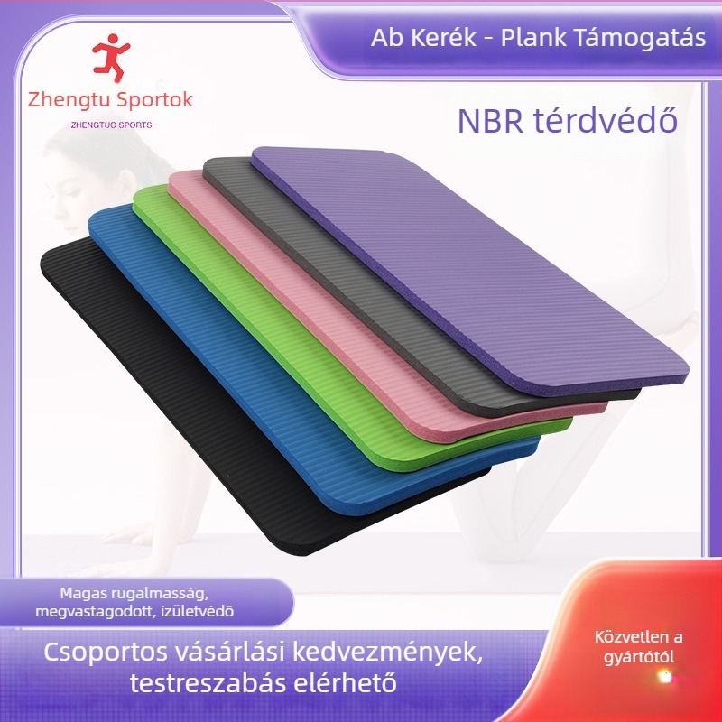 NBR térd- és jóga matrac – csíkos mintázat, 10 mm vastagság, 120 súly, testreszabható feldolgozás