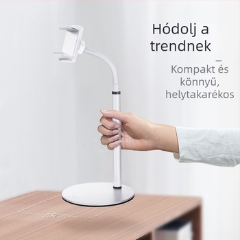 Telefon és tabletához készült asztali állvány, ötvözetből, testreszabható, többfunkciós, hordozható