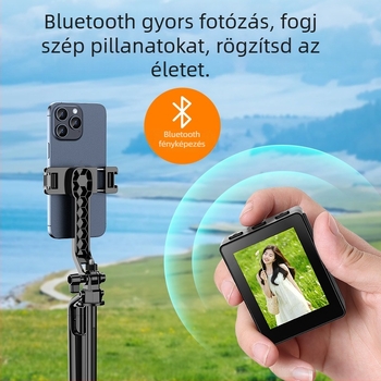 Szelfihez tervezett vezeték nélküli képernyő-mirroring eszköz mobiltelefonhoz – CL06, Bluetooth 4.0, ABS anyag, 100 g