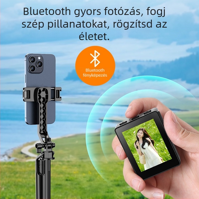 Szelfihez tervezett vezeték nélküli képernyő-mirroring eszköz mobiltelefonhoz – CL06, Bluetooth 4.0, ABS anyag, 100 g