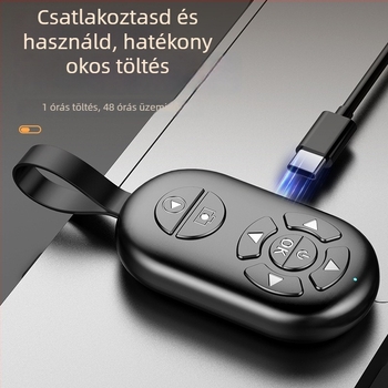 Bluetoothos telefonkamerához tartozó távirányító – Modell G9, Bluetooth 4.0, ABS anyag, 50 g, Megjelenés 2024