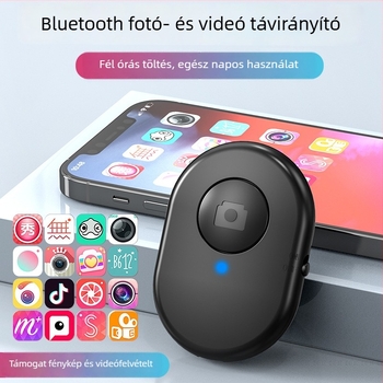 Selfie bot Bluetooth távirányító - ABS anyag, Modell 001, Bluetooth 3.0, 0.02 kg