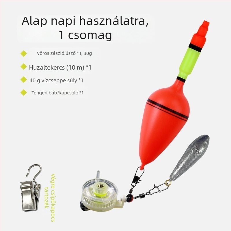Horgászpont pozíciózó úszó - nappali/éjjeli kettős használat, PVC, márka Chuanpin Society, ár 9.8