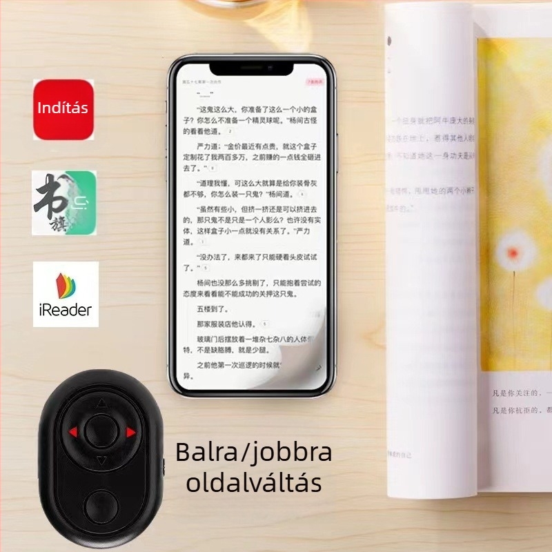 Bluetooth távvezérlős selfie bot, Modell 6220, Bluetooth 4.0, Műanyag, Tömeg 10