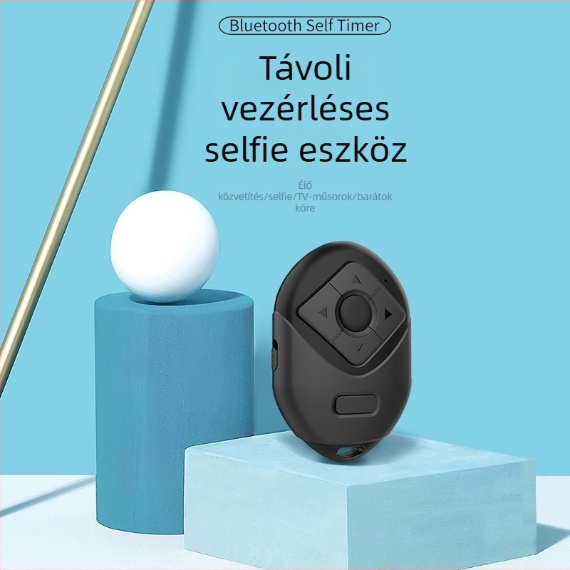 Pat Alder P2 Selfie Bluetooth távvezérlő, ABS anyag, Bluetooth 4.0, 25 g