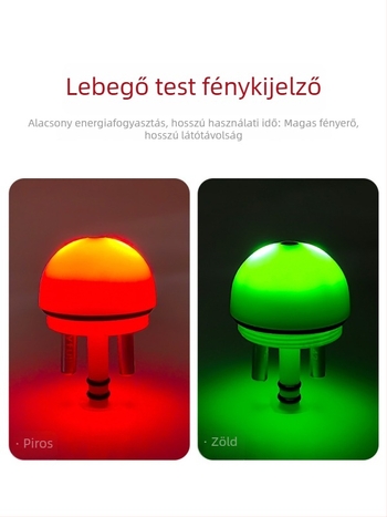 Sea függőleges sodrású horgászúszó, műanyagból