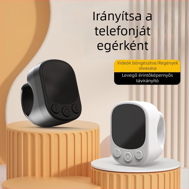 Air Mouse érintéses Bluetooth távirányító – Modell J09, Bluetooth 5.4, ABS, Tömeg 72