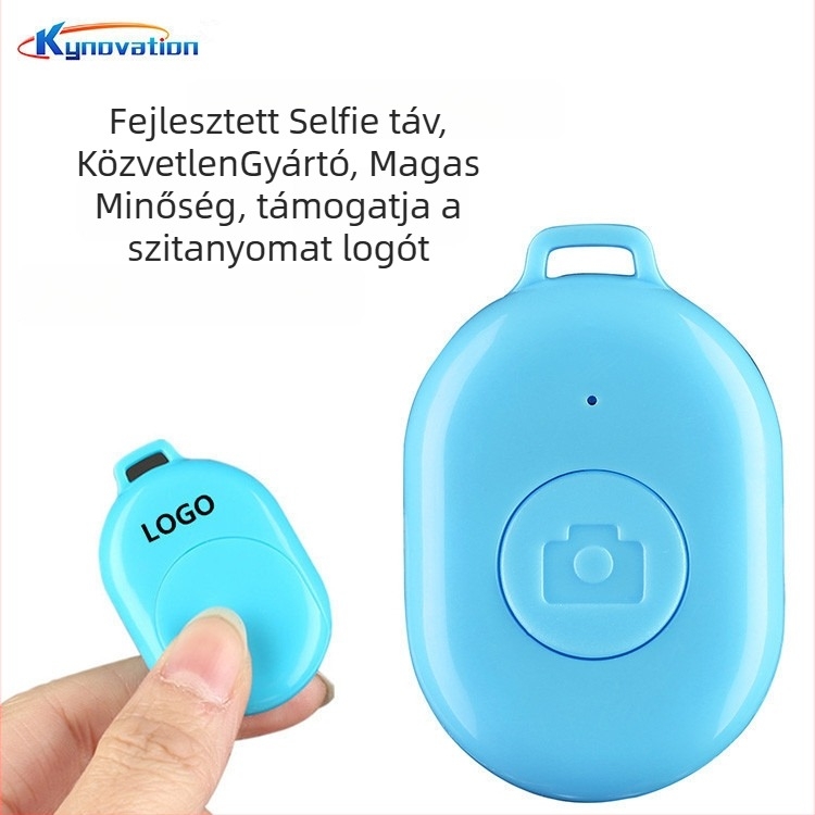 Bluetoothos szelfi bot telefonos távirányítóval – Márka Qisi, Modell Q01, Bluetooth 3.0, ABS, 5,9 g