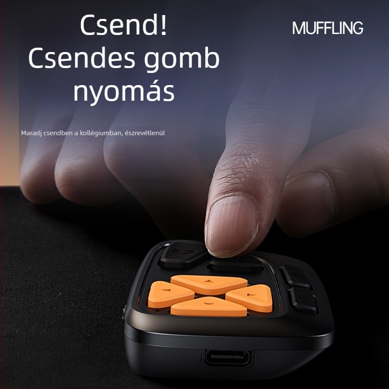 SUKEER P4 Vezeték nélküli Bluetooth okostelefon-távvezérlő – csendes kamera kioldás, többfunkciós kameravezérlés, Bluetooth 4.0, ABS, 6,5 g