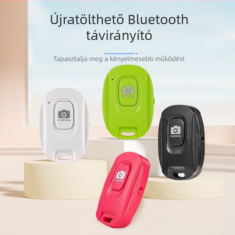 Bluetooth szelfi bot, Bluetooth 4.0, ABS anyag, tömeg 23 g