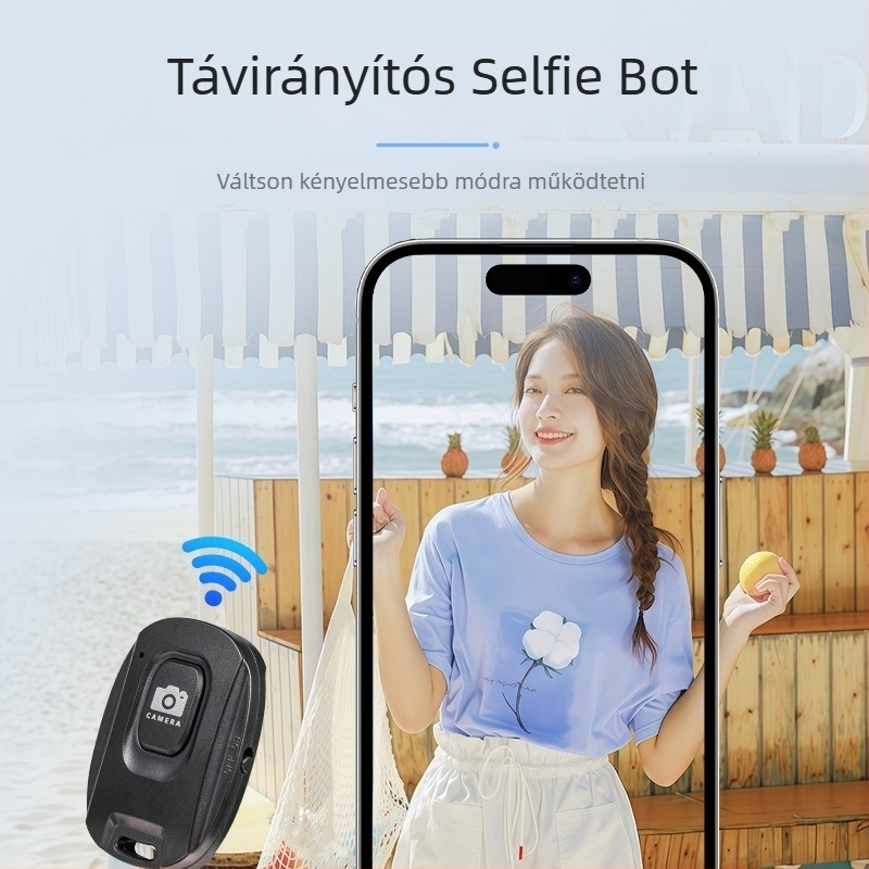 Bluetooth szelfi bot, Bluetooth 4.0, ABS anyag, tömeg 23 g