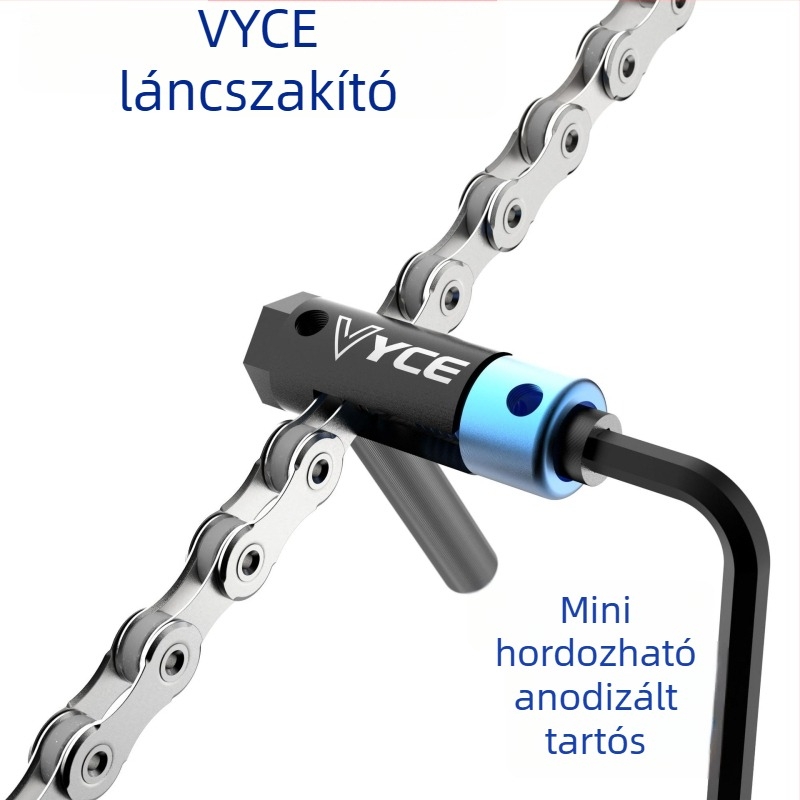 Mini láncleválasztó eszköz kerékpárhoz, alumíniumötvözet, VYCE márka, testreszabott gyártás, licencelhető privát címke