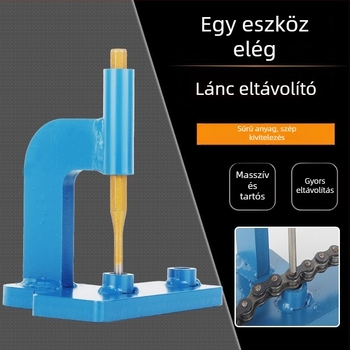 Függőleges lánclebontó eszköz, lánc szétszedő és vágó eszköz gyorskioldó mechanizmussal, termékkód 6fya2bni