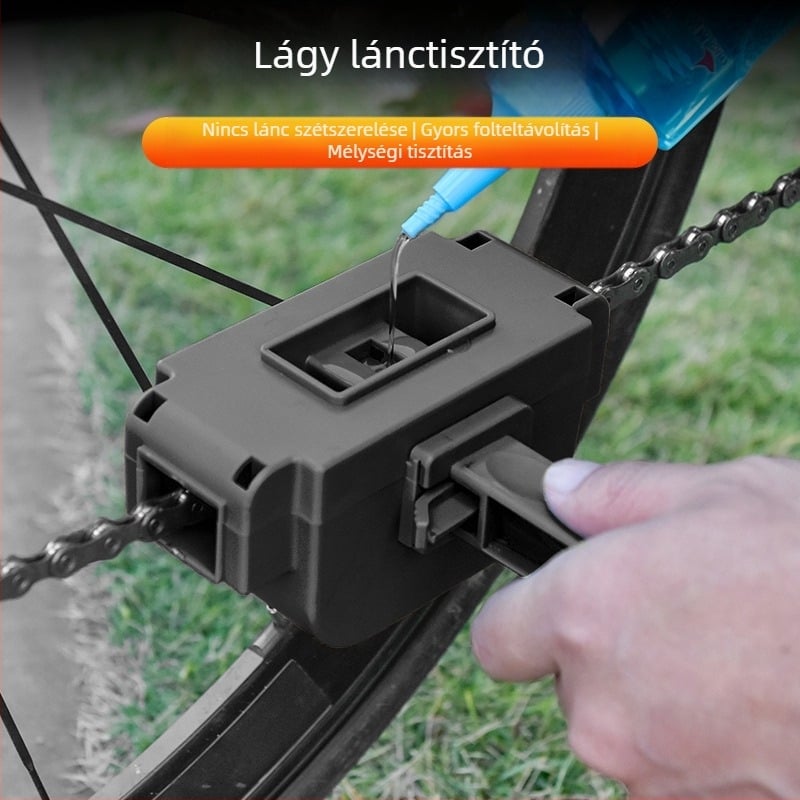RACUNU Kerékpár Lánc Tisztító (ABS anyag, 144 g)