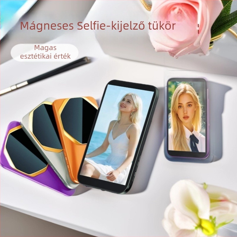 Mobiltelefonhoz készült selfie képernyő-projektor, mágneses kijelző, modell T1, Bluetooth 4.0, műanyag, 100 g