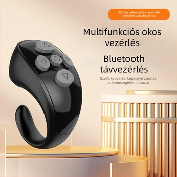 Ly-09 Bluetooth távvezérlő rövid videókhoz, ABS anyag, Bluetooth 5.3, Súly 10