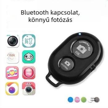 Fanni Selfie Stick Bluetooth 4.0 távirányító Android és iOS-hez, ötvözet test, súly 50 g