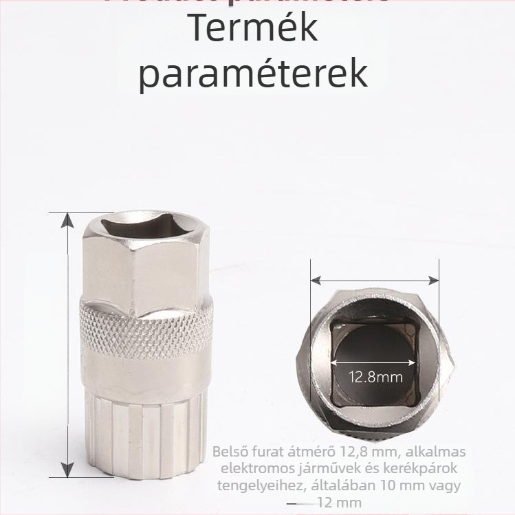 Keréklendkerék hüvely szerszám kerékpárhoz – hegyikerékpár, szerelés és szétszerelés, hosszított hüvely