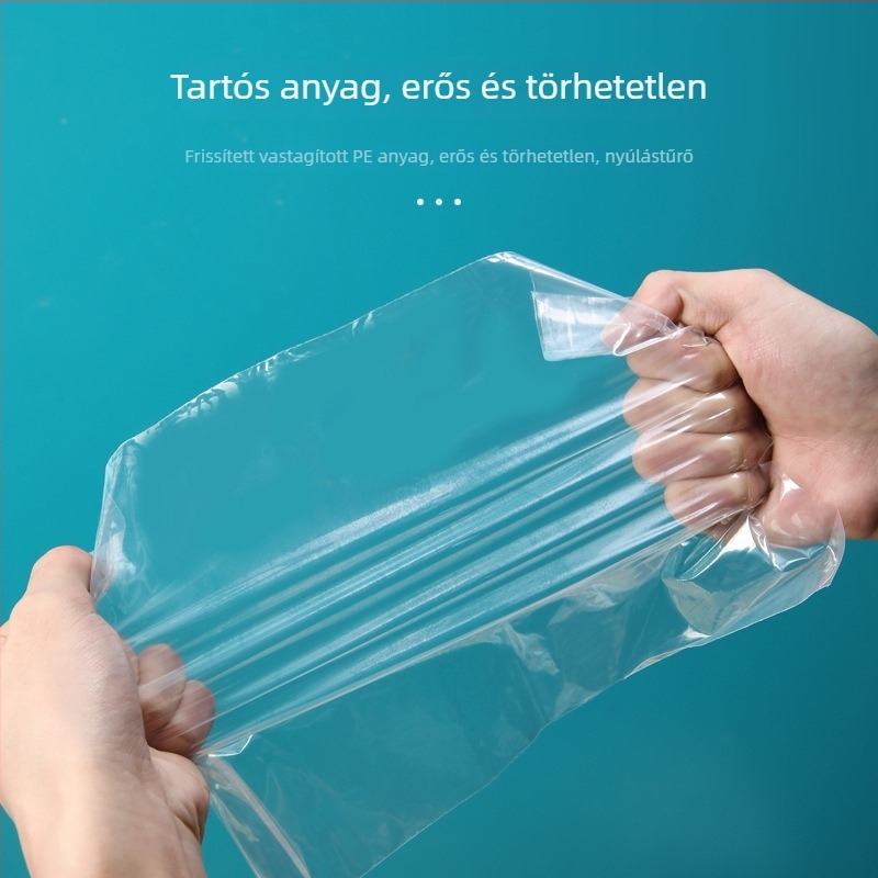 PE átlátszó önzáró zacskó élelmiszer-csomagoláshoz, zárási hossz 3 cm, márka Jucai Packaging