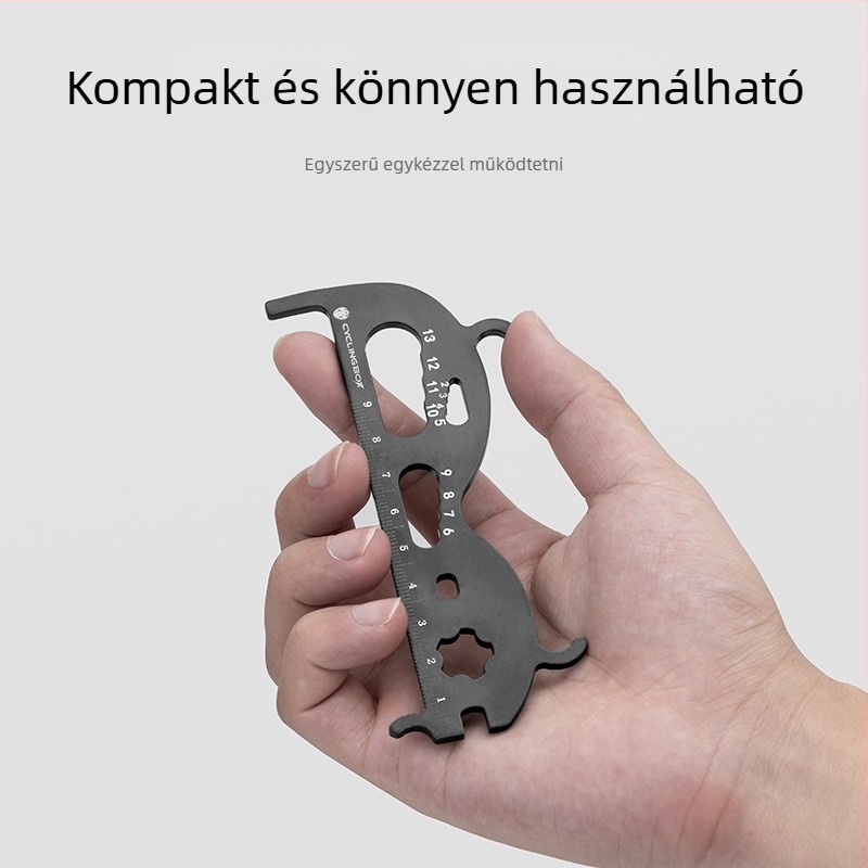 Alumíniumötvözetű kerékpárlánc kopásmérő tolómérő eszköz