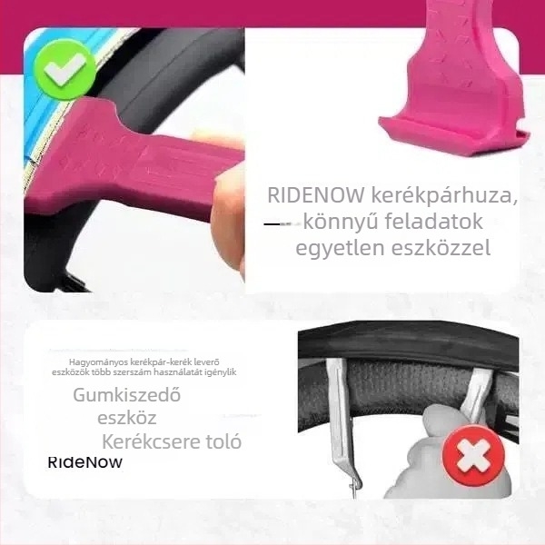 Kerékpár gumi lever, ABS anyag, magas keménység, javító eszköz