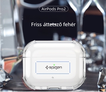 Baida AirPods tok 1. és 2. generációhoz — TPU anyag, univerzális illeszkedés, felület porlasztott, testreszabás támogatott