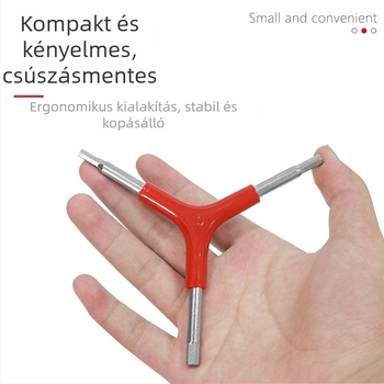 Hegyi kerékpár javító eszközök: háromágú hatszögletű imbuszkulcs 4mm/5mm/6mm