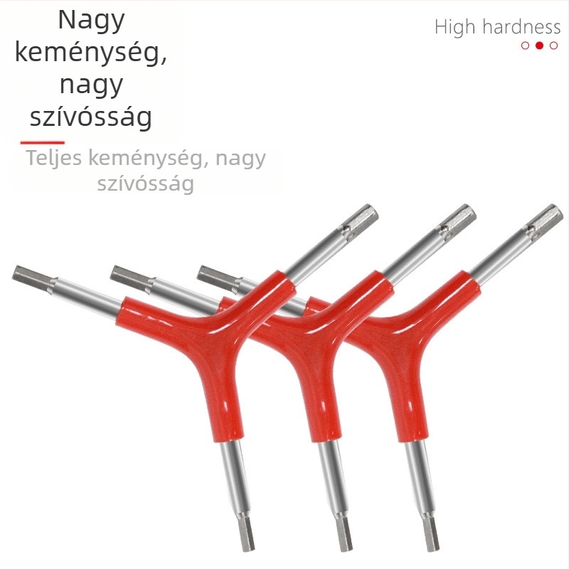 Hegyi kerékpár javító eszközök: háromágú hatszögletű imbuszkulcs 4mm/5mm/6mm