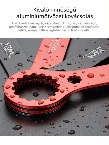 Hegyi kerékpár: Hollow-Threaded Bottom Bracket Crankset szétszereléséhez és Crank Cover Tool használatához, 44–46 mm