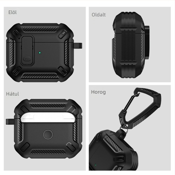 AirPods védőtok AirPods 2-hez és AirPods 3-hoz – TPU puha héj