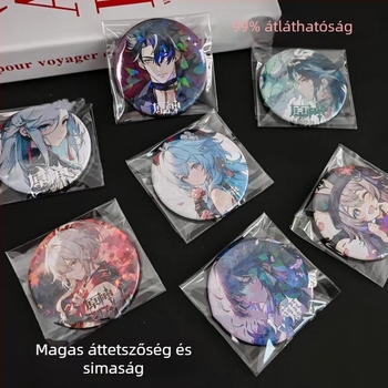 Öntapadós vastag, átlátszó tasak anime jelvényekhez és gabonatároláshoz (OPP anyag; zárási hossz 5-20 cm; öntapadó; vastagodott; átlátszó)