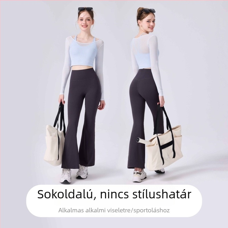 Új stílusú nyakpántos sportmelltartó kontrasztos csíkokkal, nőknek, mellpárnával, hálós anyag, gyorsan száradó, légáteresztő, rövid jóga top