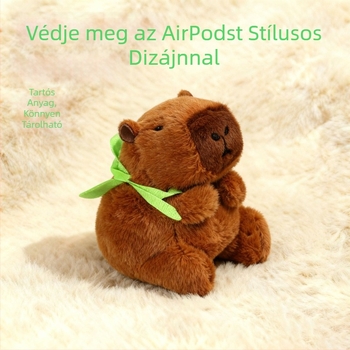 Plüss védőtok AirPods Pro 3 és AirPods 4-höz