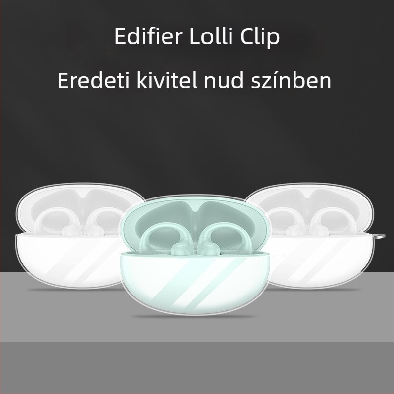 Edifier Lolli Clip fülhallgató tok - TPU védőburkolat, rajzfilm stílus, injekciós öntés, testreszabás elérhető