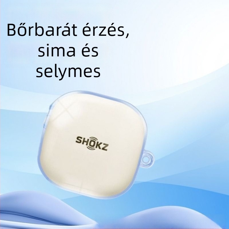 Átlátszó védőtok Shokz Shaoyin OpenFit2 és T921 fejhallgatókhoz