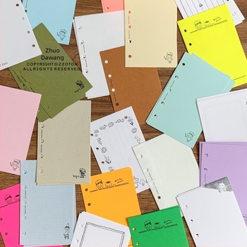 Speciális papírral készült noteszrefill, karikatúra stílus, IP: Művészeti és kulturális alkotás