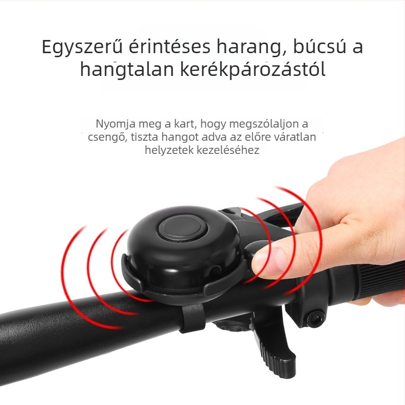 Kerékpár harang alumíniumötvözetből, univerzális modell, szabványos harang, Yumi baby