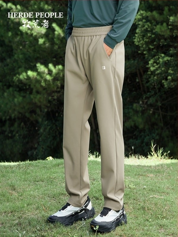 Uniszex futónadrág – napvédelem, légáteresztő, anti-pilling, kopásálló, egyenes szabás, pamut-poliészter-spandex